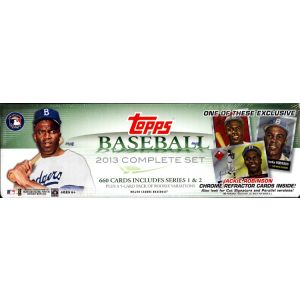 2013 Topps Baseball Factory Set Jackie Robinson Ed - 6 Set Case