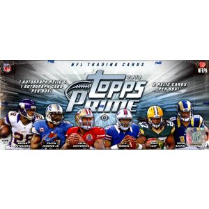 2013 Topps Prime Football Hobby 6 Box Case