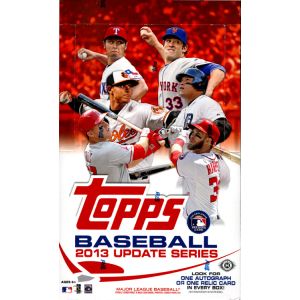 2013 Topps Update Series Baseball Hobby 12 Box Case