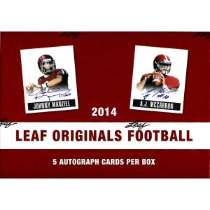 2014 Leaf Originals Football Hobby Box