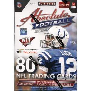 2014 Panini Absolute Memorabilia Football Blaster 20 Box Case