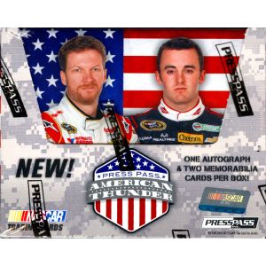 2014 Press Pass American Thunder Racing Hobby 10 Box Case