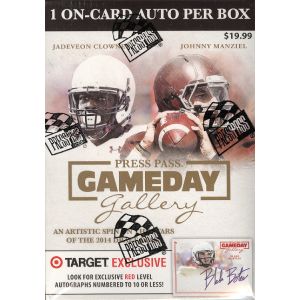 2014 Press Pass Gameday Gallery Football Blaster 20 Box Lot