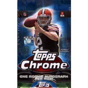 2014 Topps Chrome Football Hobby Box