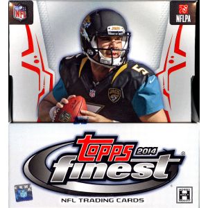 2014 Topps Finest Football Hobby 8 Box Case