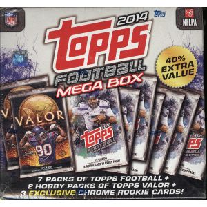 2014 Topps Football Mega Box - 20 Box Lot