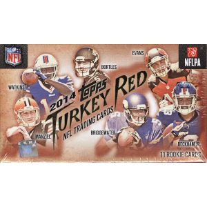 2014 Topps Turkey Red Football Box