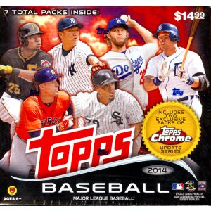 2014 Topps Chrome Update Baseball Mega Box