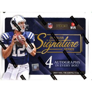 2015 Panini Donruss Signature Series Football Hobby 16 Box Case