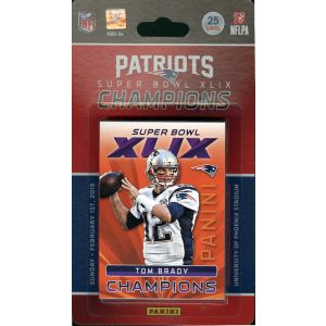 2015 Panini Patriots Super Bowl XLIX Champions Set