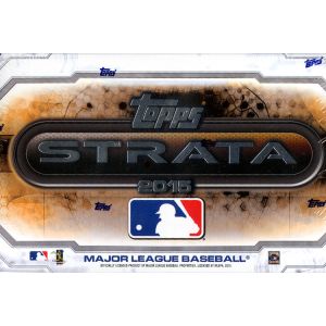 2015 Topps Strata Baseball Hobby Box