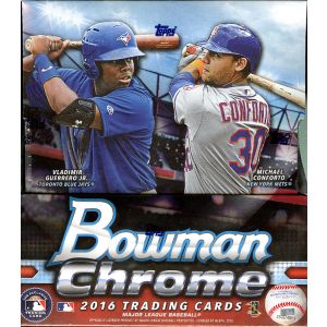 2016 Bowman Chrome Baseball Hobby Box