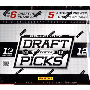 2016 Panini Prizm Collegiate Draft Football Hobby Box