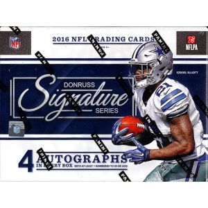 2016 Panini Donruss Signature Series Football Hobby Box