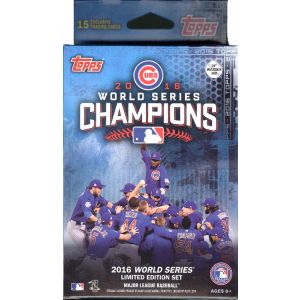 2016 Topps World Series Chicago Cubs Champ Hanger PACK