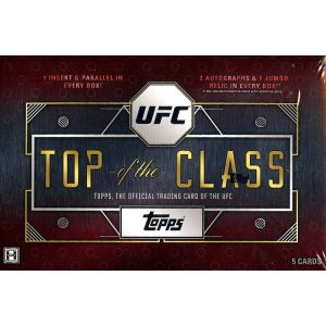 2016 Topps UFC Top Of The Class Hobby 16 Box Case