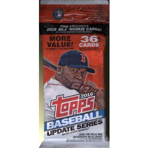 2016 Topps Update Series Baseball Fat Pack - 12 Pack Lot