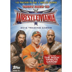 2016 Topps WWE Road To Wrestlemania Blaster Box
