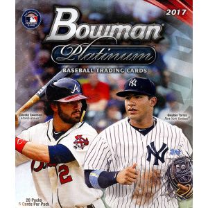 2017 Bowman Platinum Baseball Collector Box