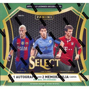 2016/17 Panini Select Soccer Hobby 12 Box Case