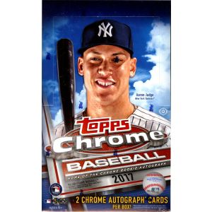 2017 Topps Chrome Baseball Hobby Box