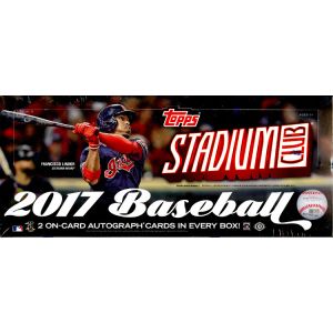 2017 Topps Stadium Club Baseball Hobby Box
