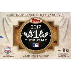 2017 Topps Tier One Baseball Hobby Box