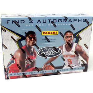 2019/20 Panini Certified Basketball Hobby