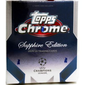 2019/20 Topps UEFA Champions League Chrome Soccer Sapphire Edition Box 