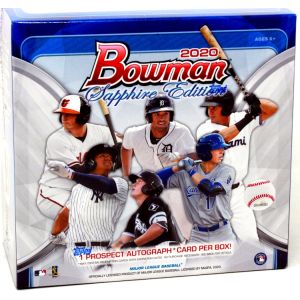 2020 Bowman Baseball Sapphire Edition Box