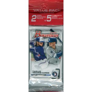 2020 Bowman Baseball Value Rack Pack - 12 Pack Lot