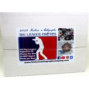 2020 Historic Autographs Big League Photos Autograph Edition Baseball Box