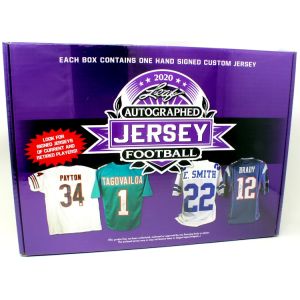 2020 Leaf Autographed Football Jersey Edition Box