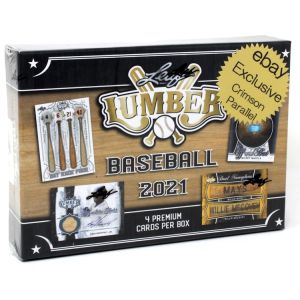 2021 Leaf Lumber Baseball Crimson Edition Box