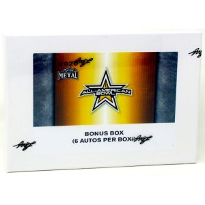 2020 Leaf Metal All-American Bowl Football Bonus Box