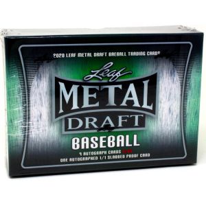 2020 Leaf Metal Draft Baseball Jumbo Box