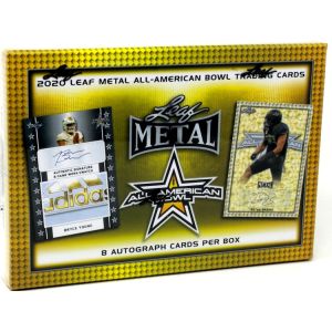 2020 Leaf Metal All-American Football Hobby Box