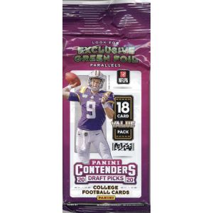 2020 Panini Contenders Draft Picks Football Fat Pack