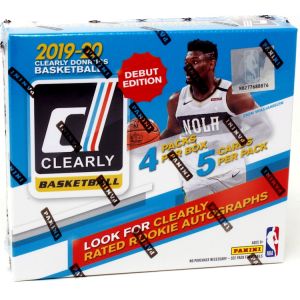 2019/20 Panini Clearly Donruss Basketball Box