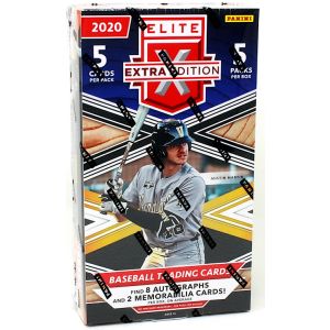 2020 Panini Elite Extra Edition Baseball Hobby Box