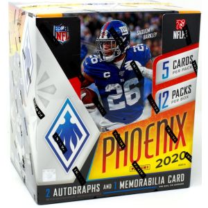 2020 Panini Phoenix Football Hobby 16 Box Case