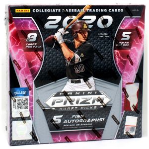 2020 Panini Prizm Collegiate Draft Picks Baseball Hobby Box