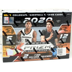 2020/21 Panini Prizm Collegiate Draft Picks Basketball Mega 20 Box Case