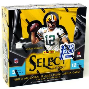 2020 Panini Select Football 1st Off The Line Hobby Box