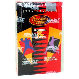 1994 Pinnacle Sportflics 2000 Rookie & Traded Baseball Box