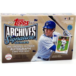 2020 Topps Archives Signature Series Baseball Box