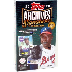 2020 Topps Archives Signature Series Retired Player Ed Baseball Box