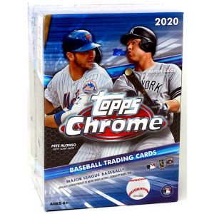 2020 Topps Chrome Baseball Blaster 40 Box Case