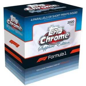 2020 Topps Chrome Formula 1 Racing Sapphire Edition Box