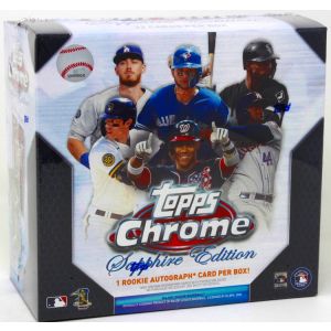 2020 Topps Chrome Sapphire Edition Baseball Box